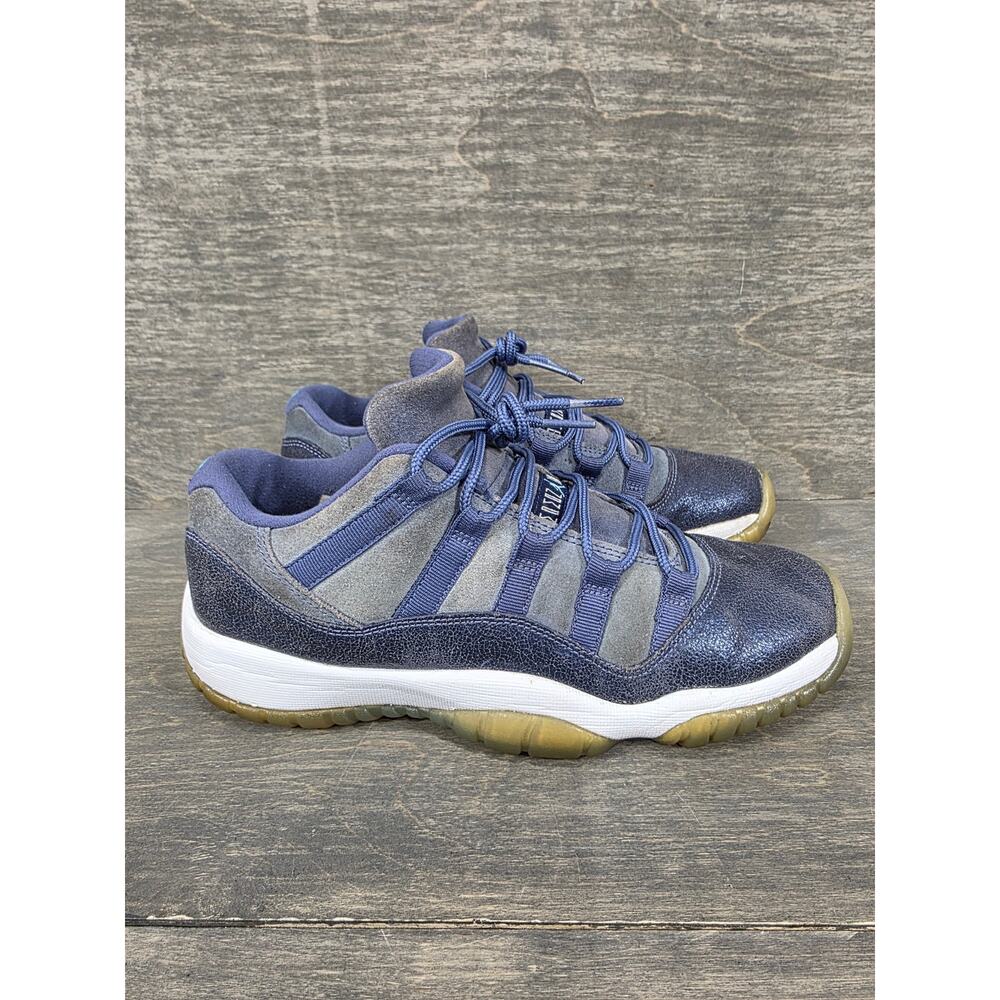 Air Jordan 11 Retro Low GS Blue Moon Navy Blue Sneakers 6.5Y